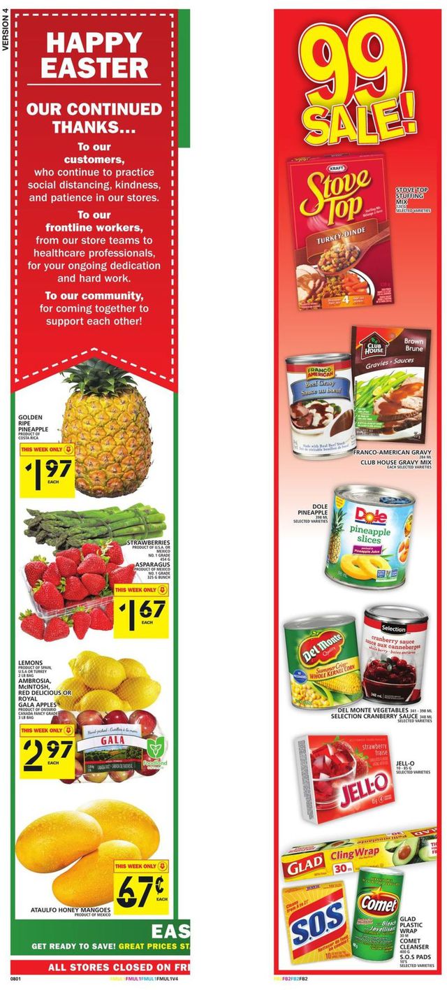Food Basics Flyer from 04/09/2020