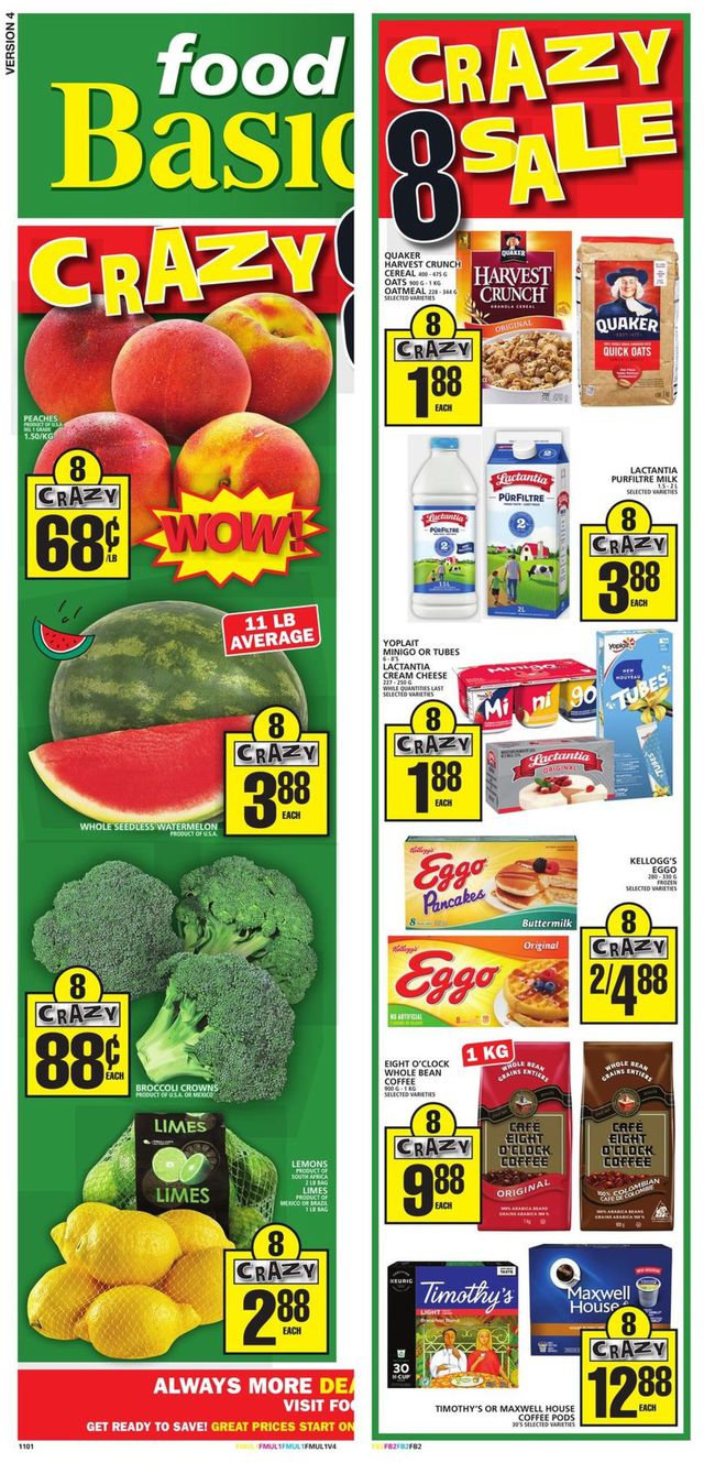 Food Basics Flyer from 07/02/2020