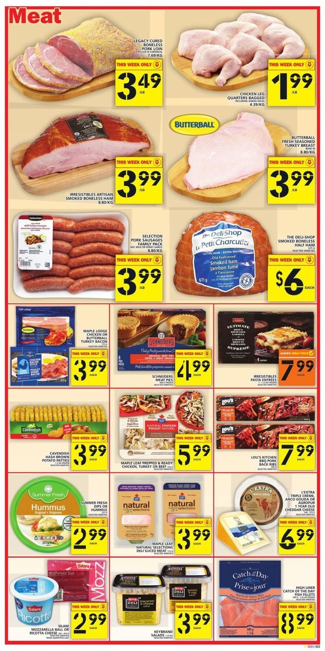 Food Basics Flyer from 10/08/2020