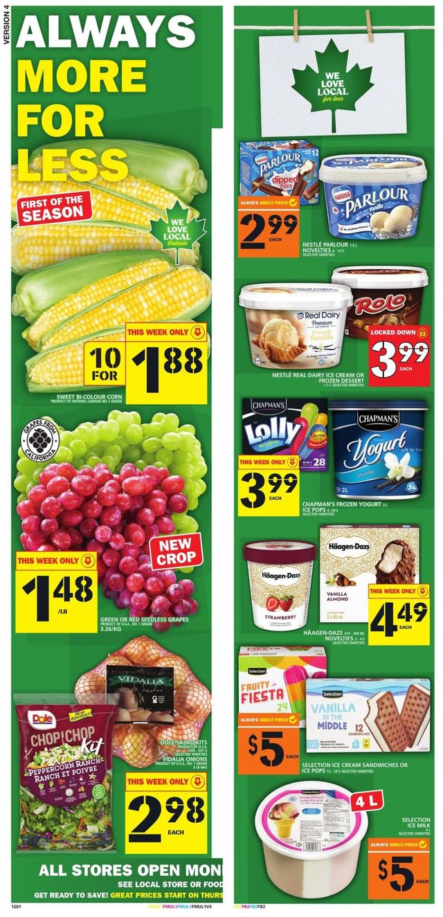 Food Basics Flyer from 07/29/2021