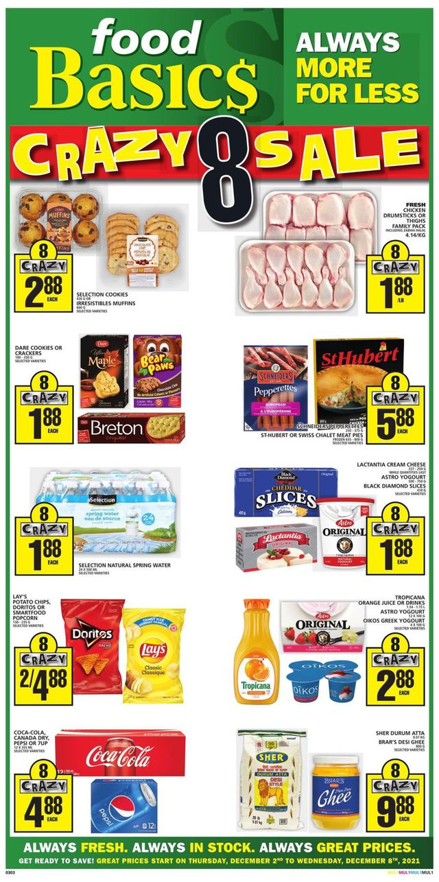 Food Basics Flyer from 12/02/2021