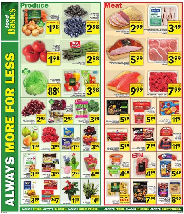 Food Basics Flyer from 02/17/2022
