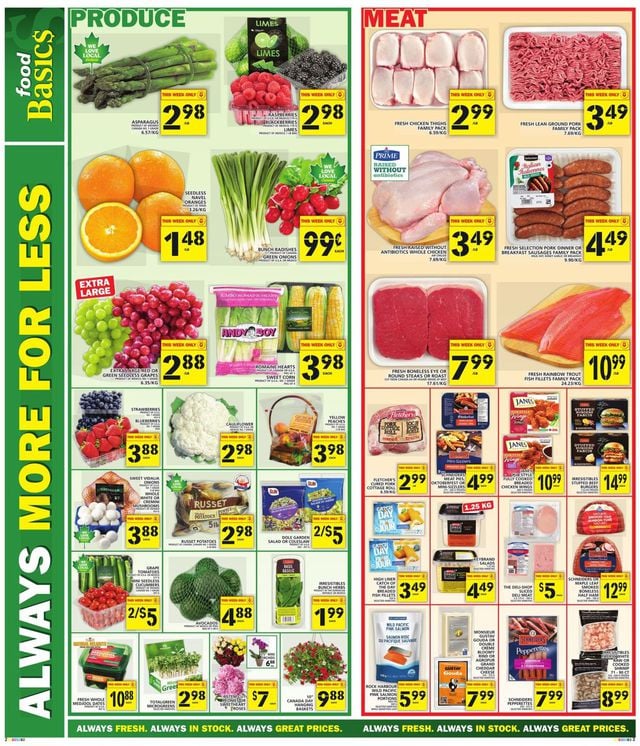 Food Basics Flyer from 06/23/2022