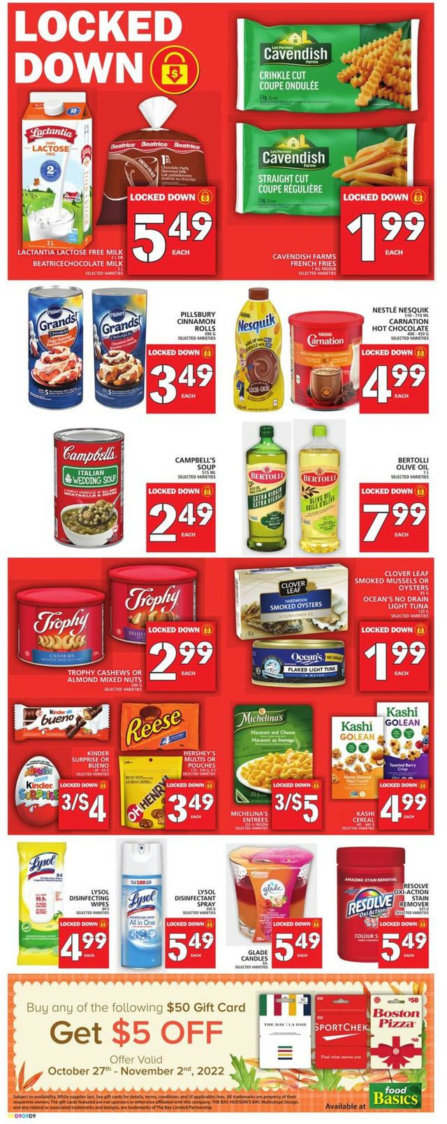 Food Basics Flyer from 10/27/2022