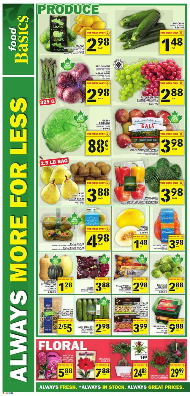 Food Basics Flyer from 11/03/2022