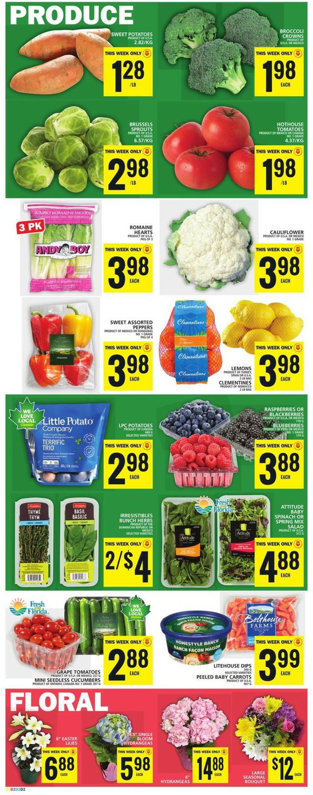 Food Basics Flyer from 04/06/2023