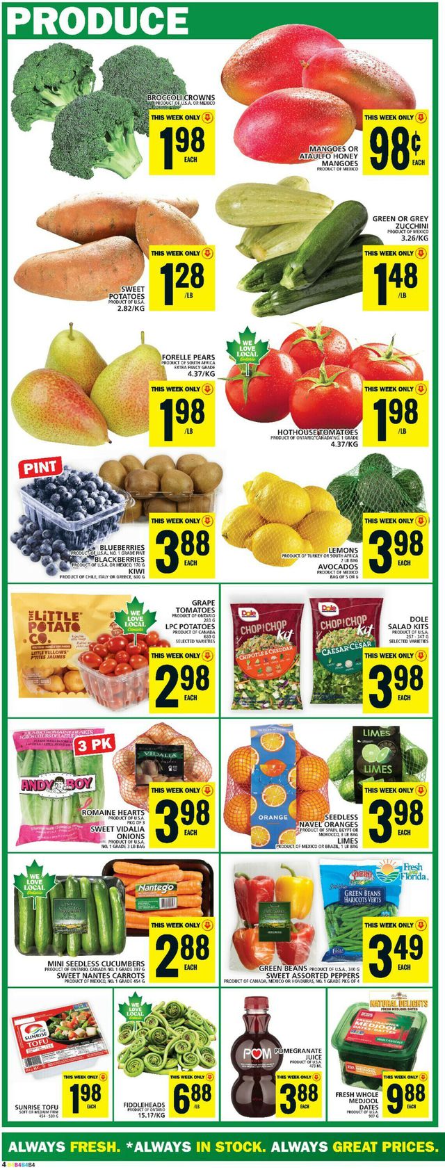 Food Basics Flyer from 05/18/2023