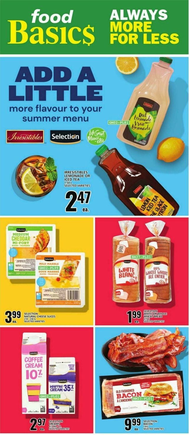 Food Basics Flyer from 07/20/2023