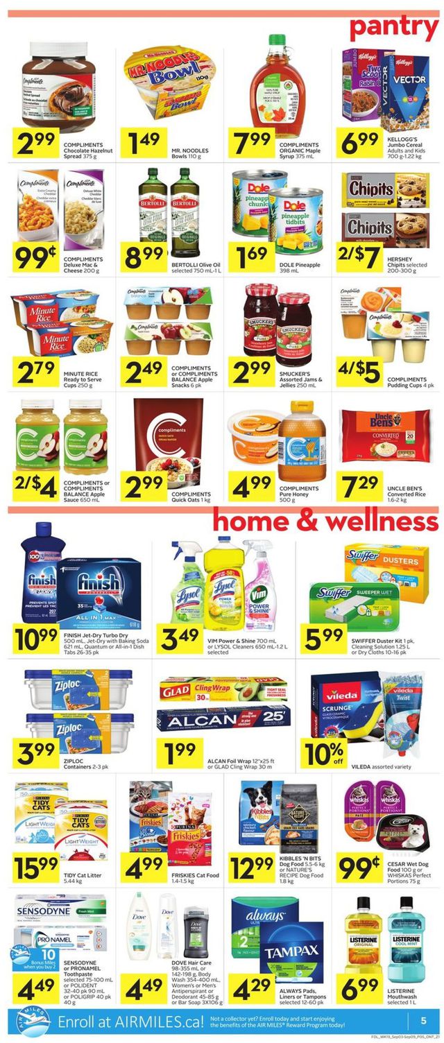 Foodland Flyer from 09/03/2020