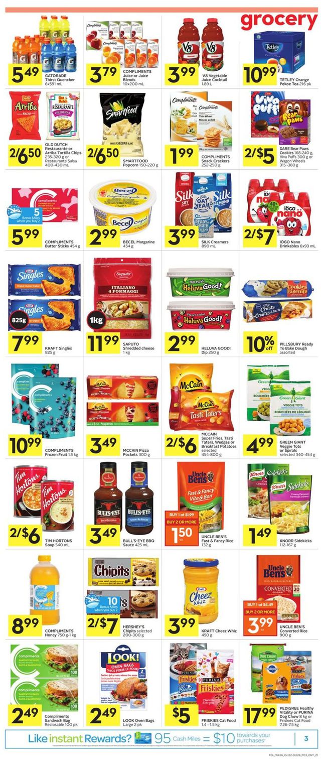 Foodland Flyer from 10/22/2020