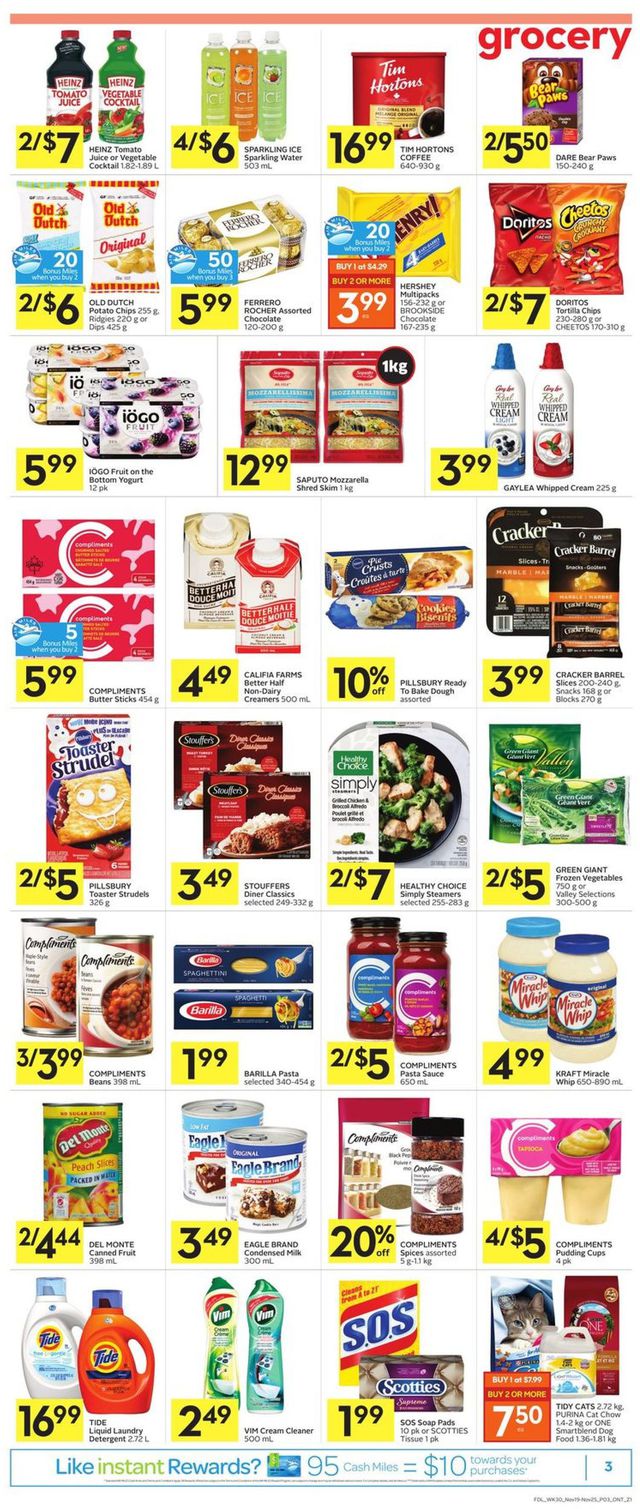 Foodland Flyer from 11/19/2020