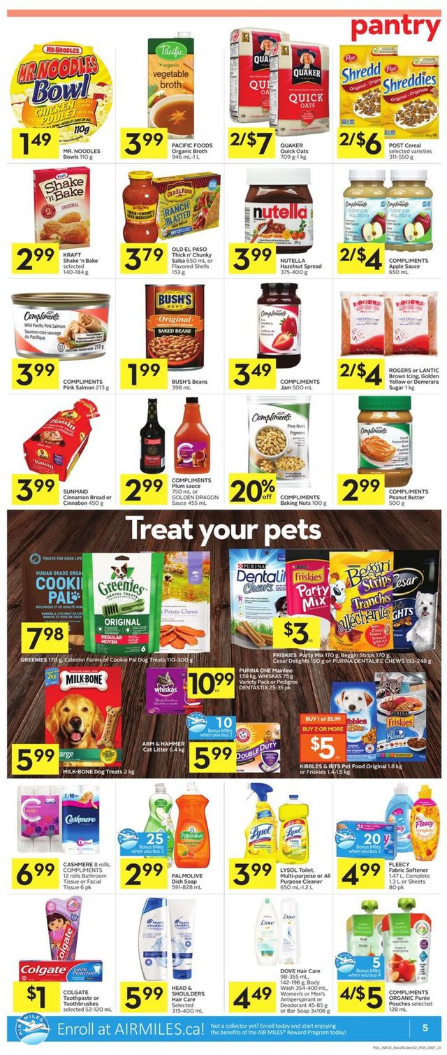 Foodland Flyer from 11/26/2020
