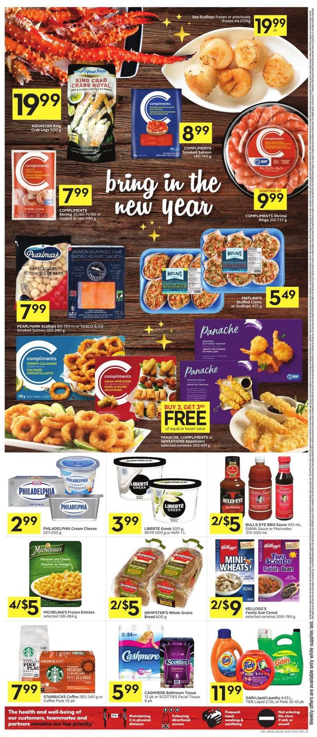Foodland Flyer from 12/26/2020