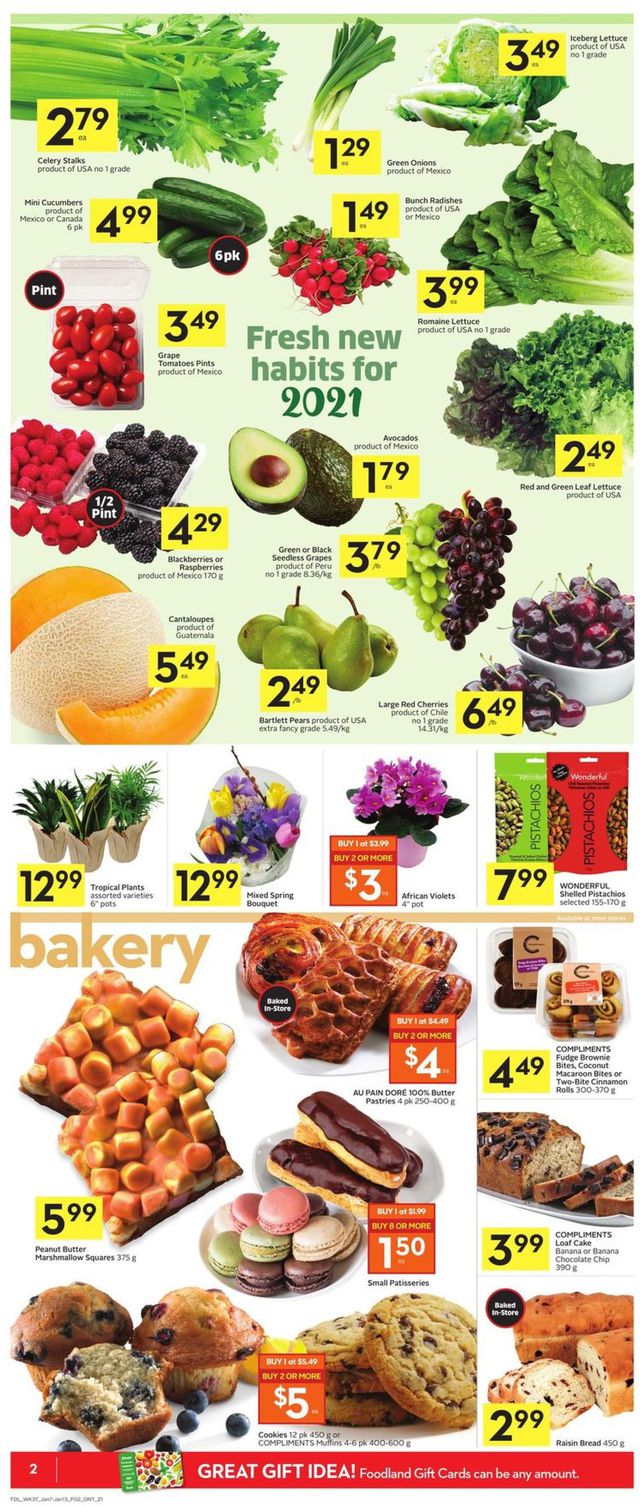 Foodland Flyer from 01/07/2021