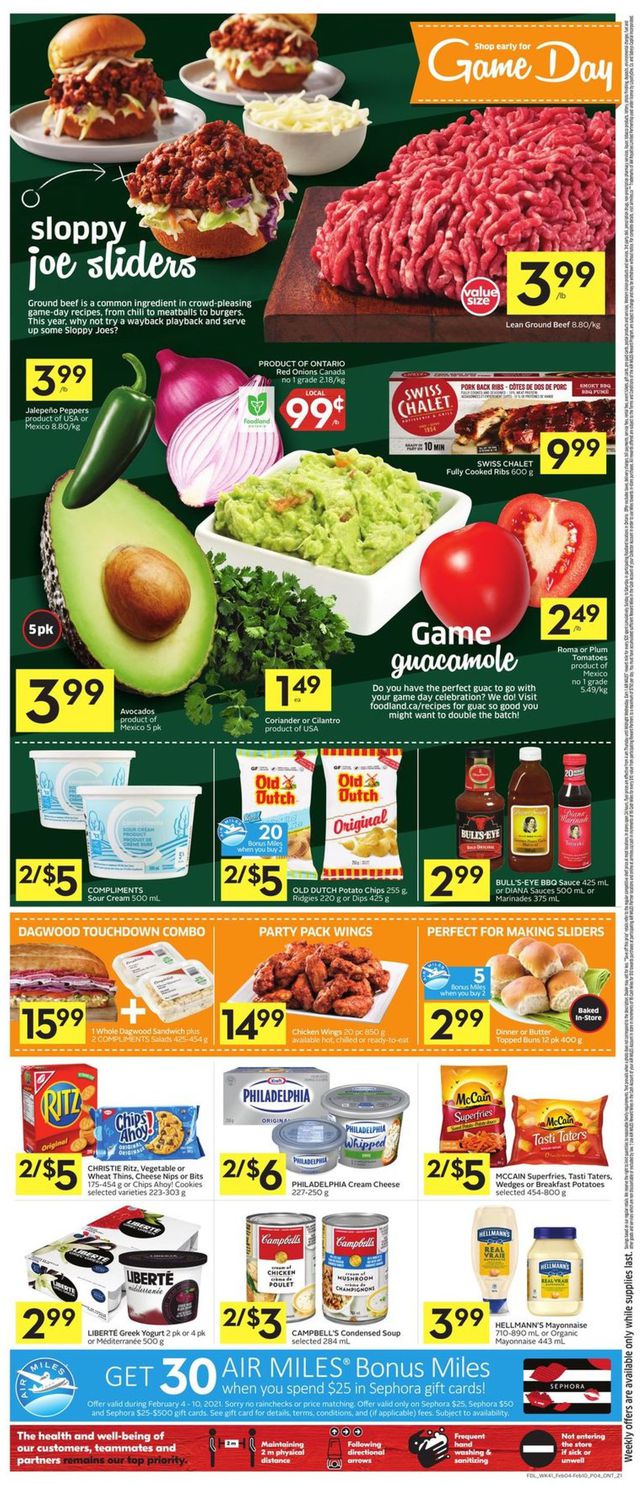 Foodland Flyer from 02/04/2021