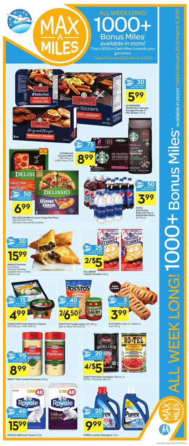 Foodland Flyer from 02/25/2021