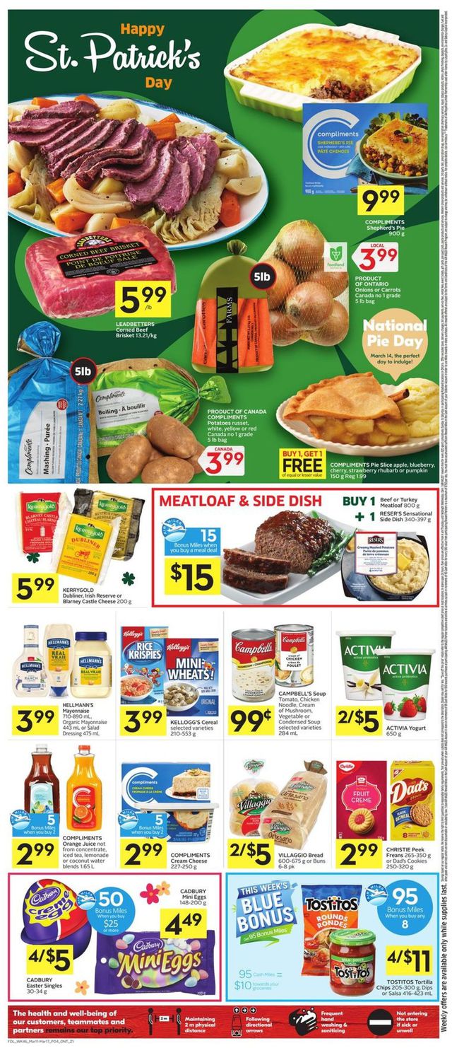 Foodland Flyer from 03/11/2021