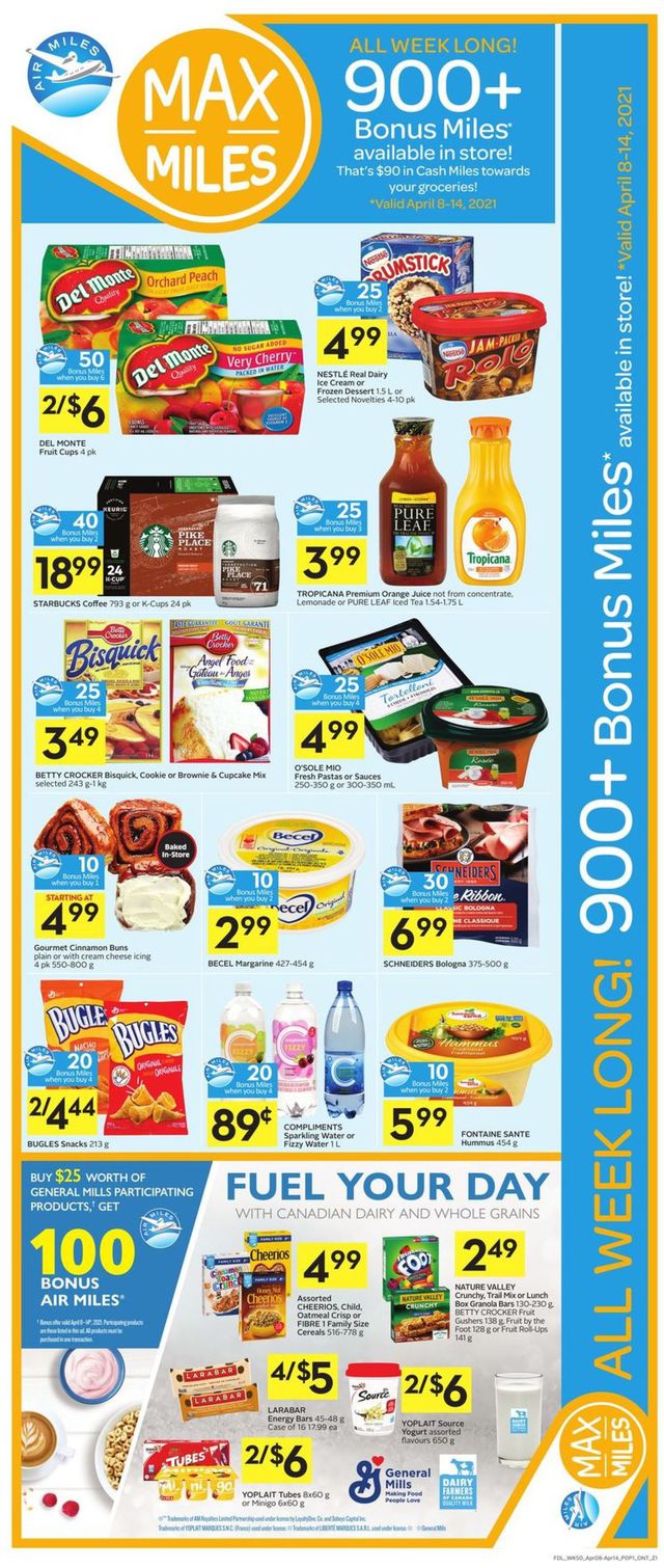 Foodland Flyer from 04/08/2021