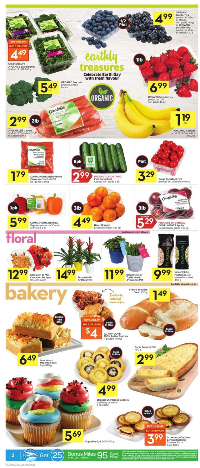Foodland Flyer from 04/15/2021