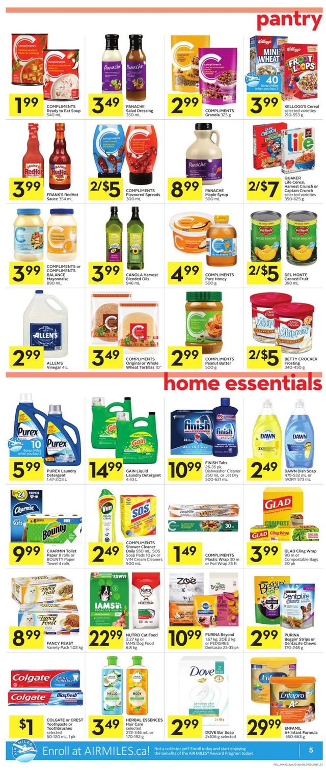 Foodland Flyer from 04/22/2021