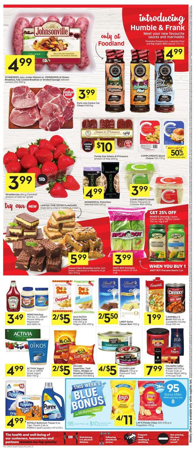 Foodland Flyer from 05/20/2021