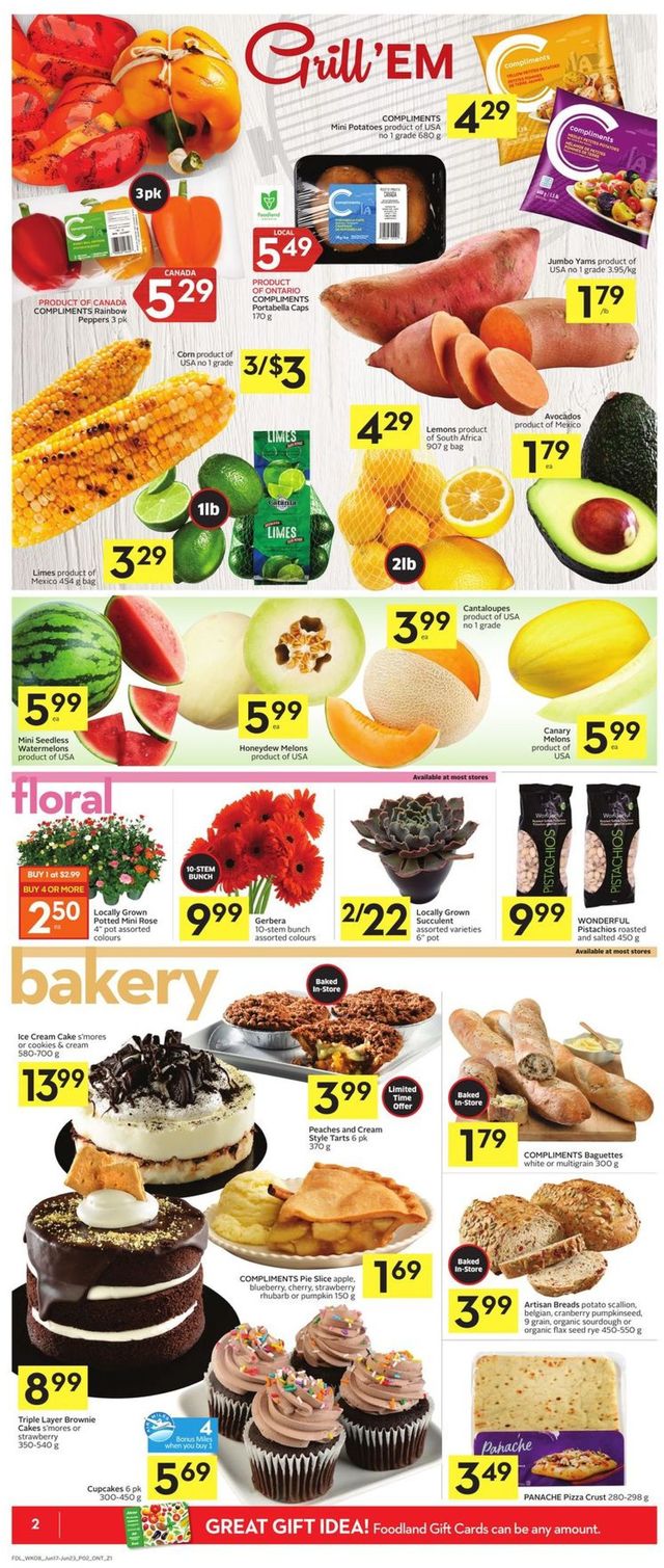 Foodland Flyer from 06/17/2021