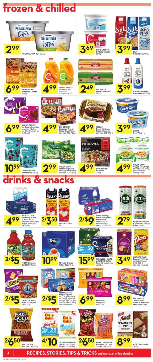 Foodland Flyer from 07/29/2021