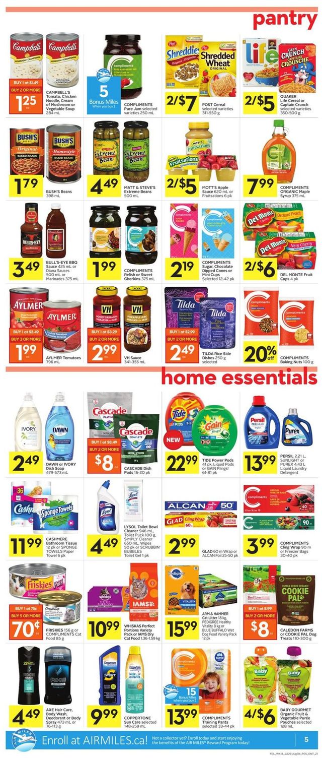 Foodland Flyer from 07/29/2021