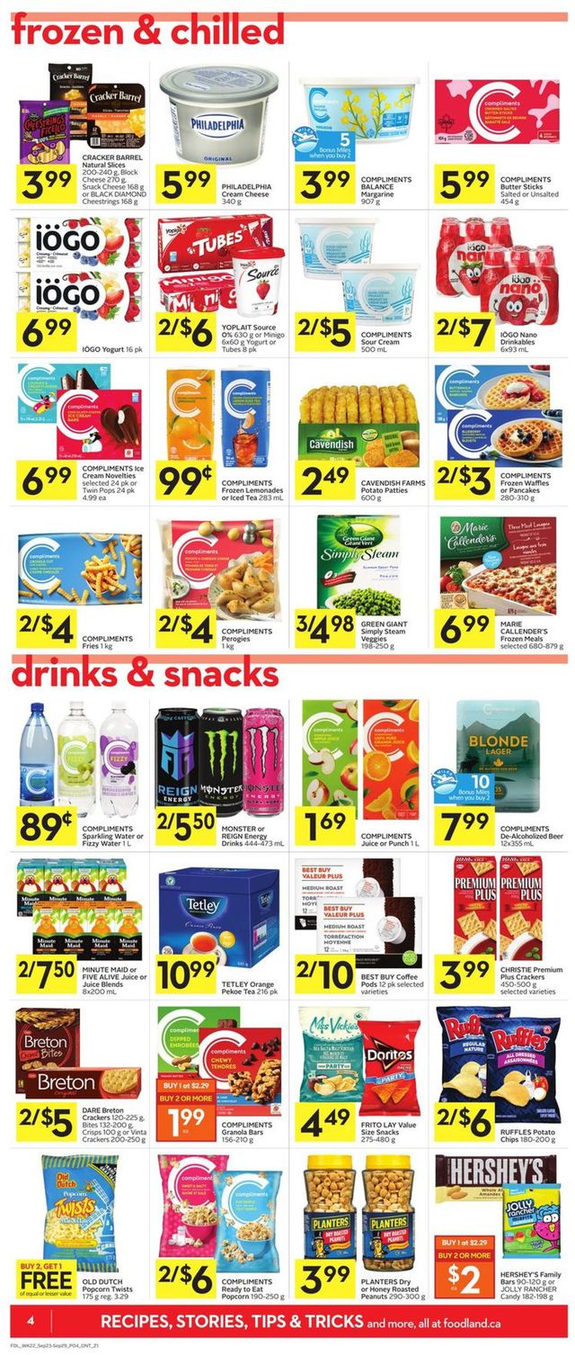 Foodland Flyer from 09/23/2021