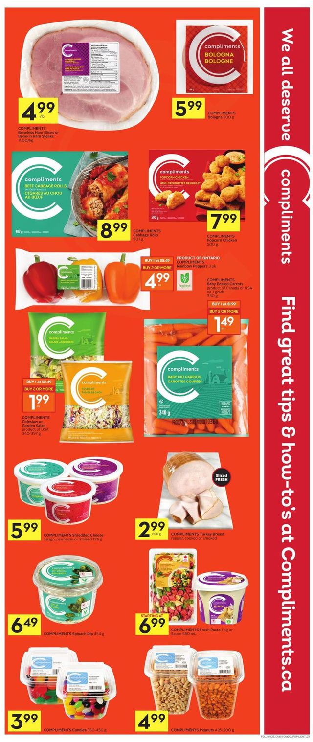 Foodland Flyer from 10/14/2021