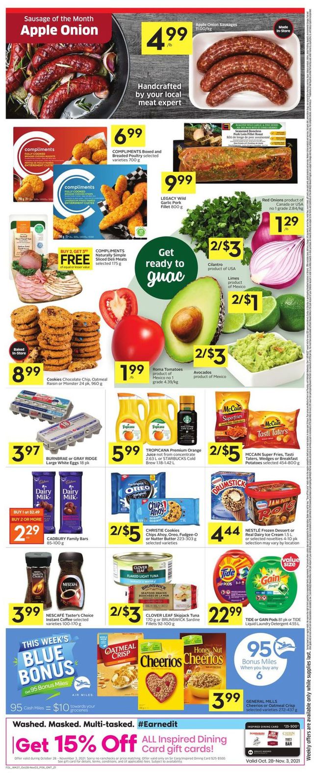 Foodland Flyer from 10/28/2021