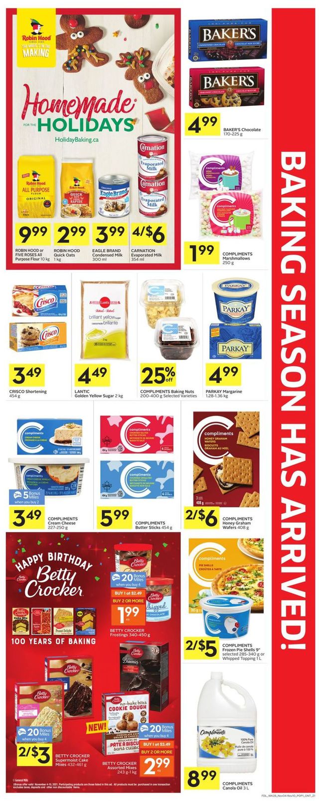Foodland Flyer from 11/04/2021