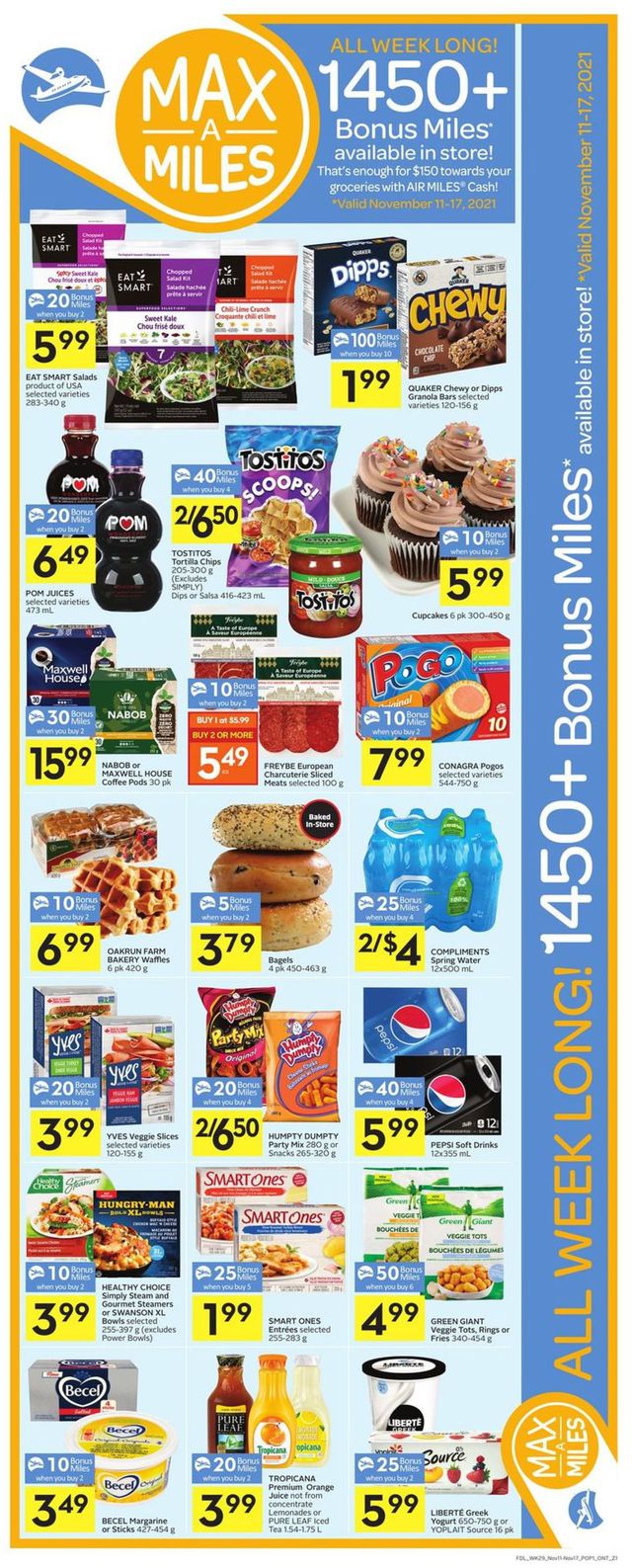 Foodland Flyer from 11/11/2021