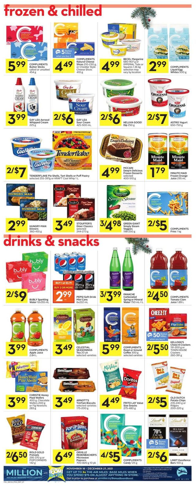 Foodland Flyer from 12/16/2021