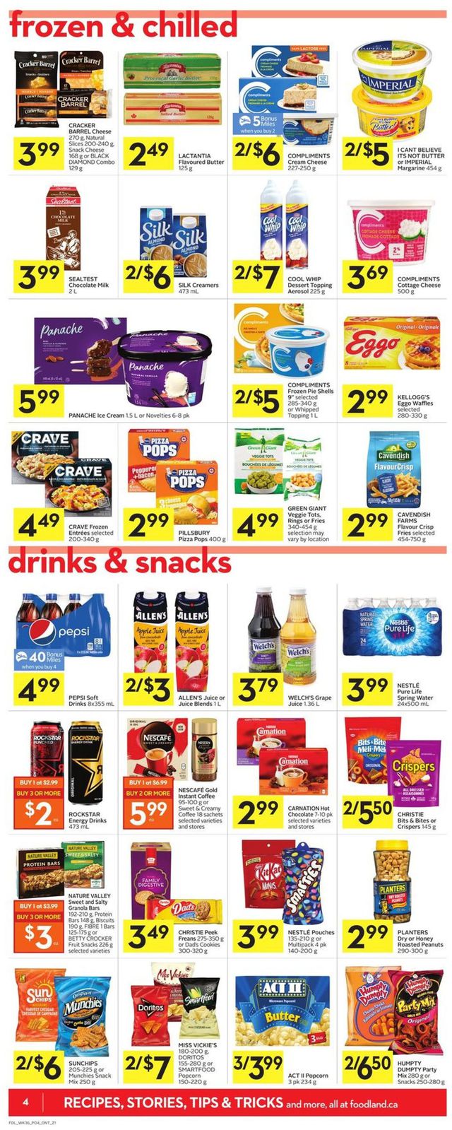 Foodland Flyer from 12/30/2021