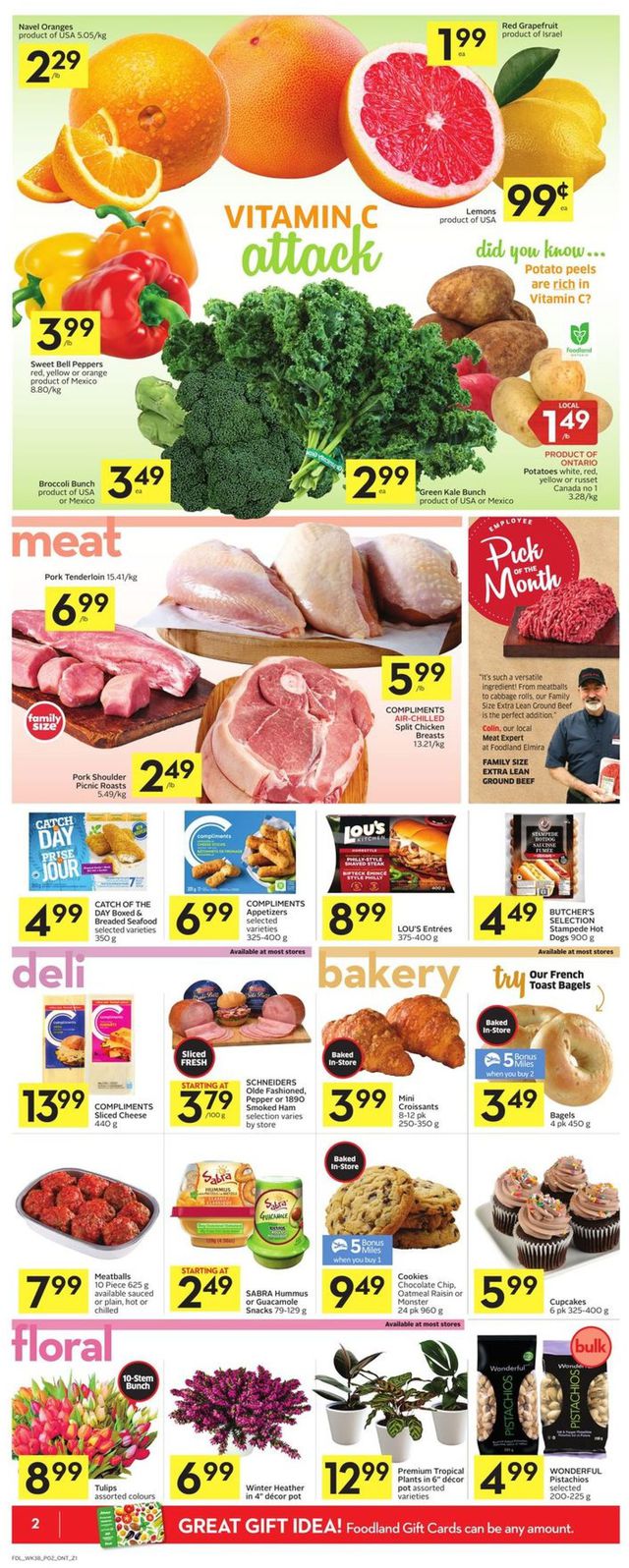 Foodland Flyer from 01/13/2022