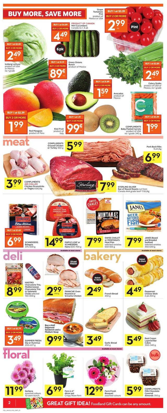 Foodland Flyer from 01/20/2022