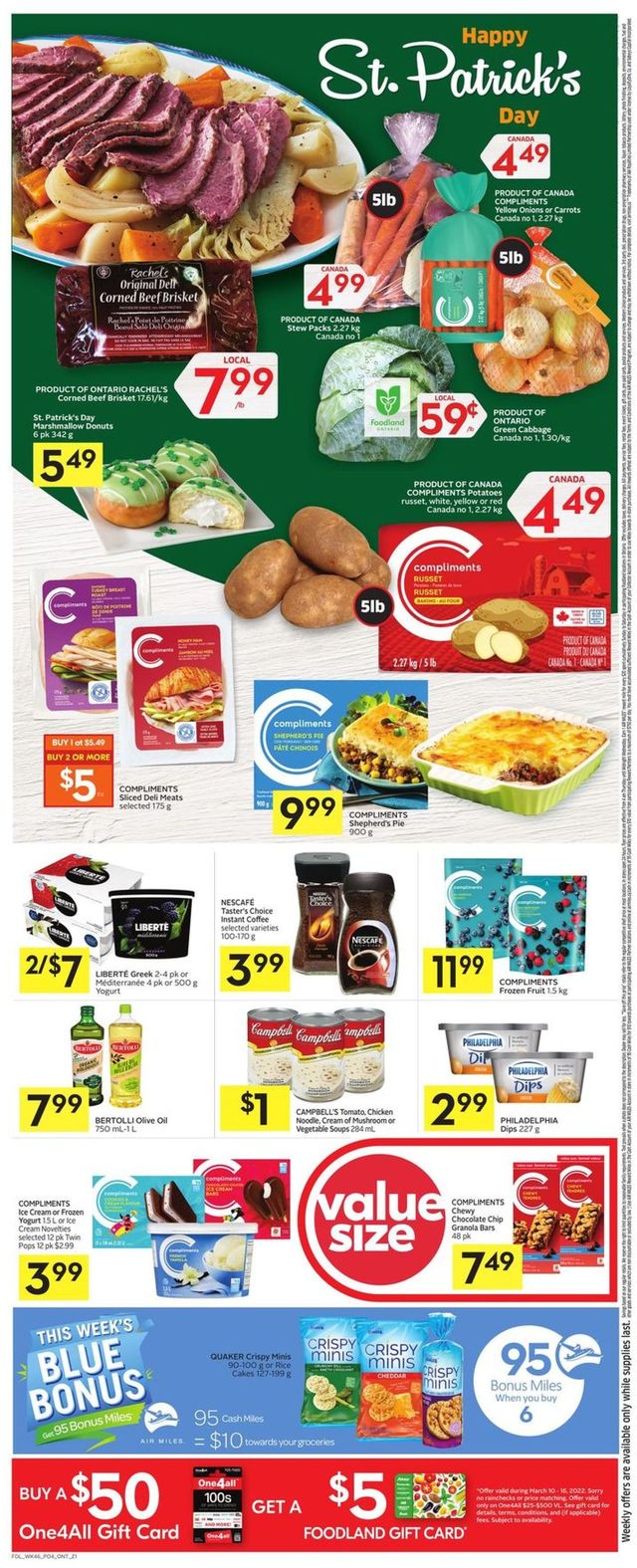Foodland Flyer from 03/10/2022
