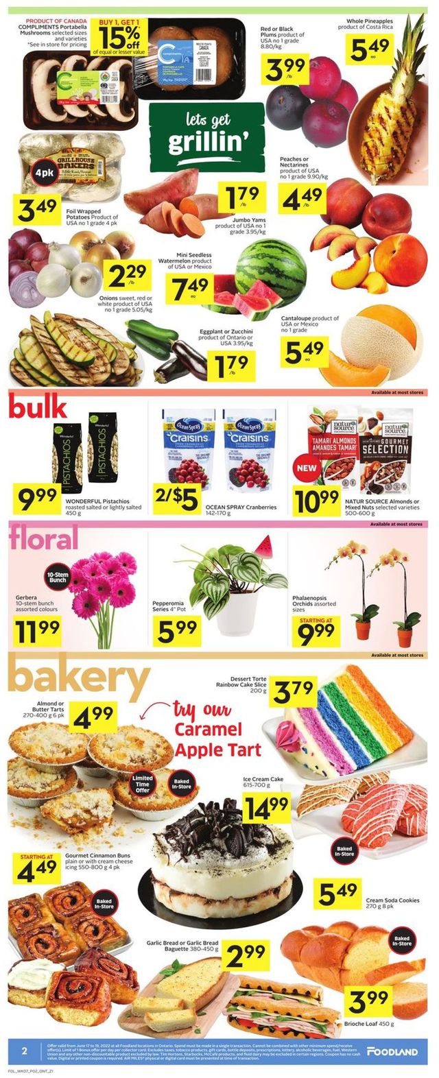 Foodland Flyer from 06/16/2022
