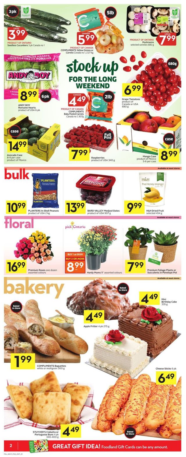 Foodland Flyer from 08/25/2022