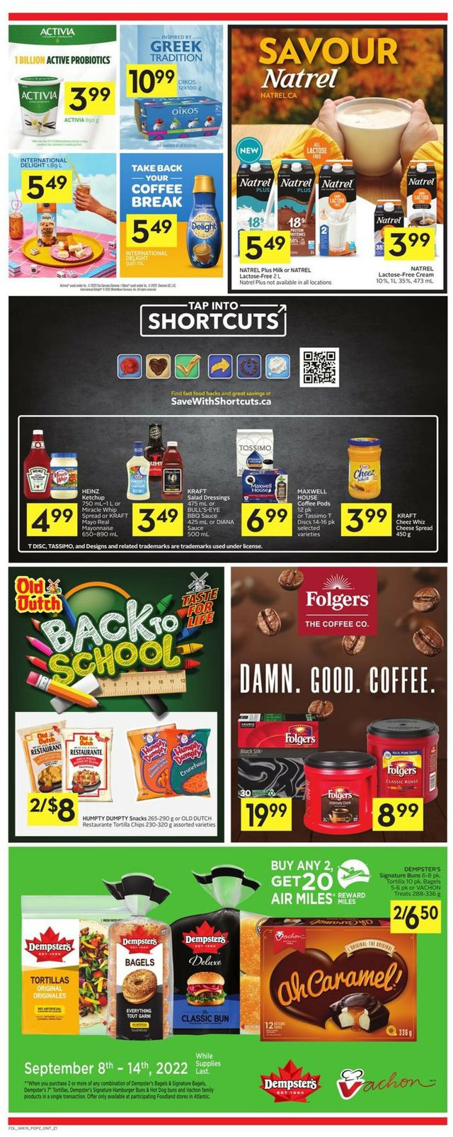 Foodland Flyer from 09/08/2022