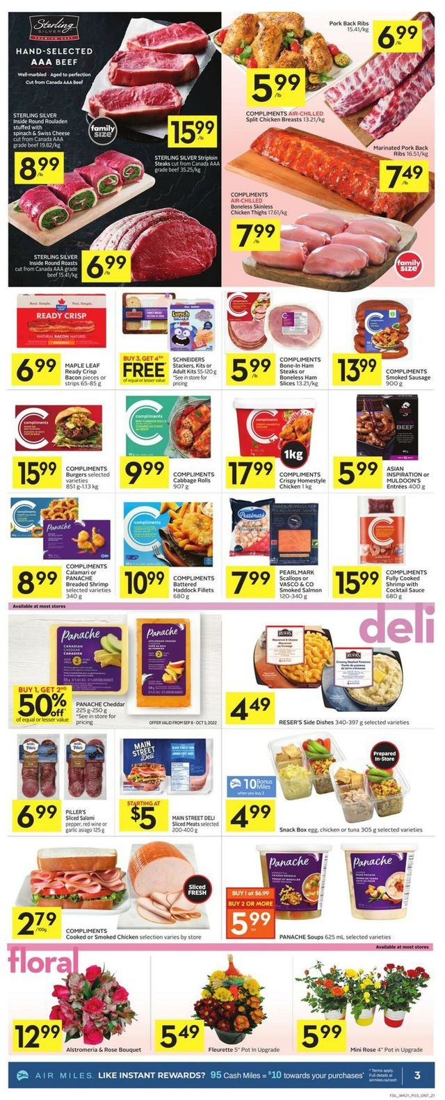 Foodland Flyer from 09/22/2022