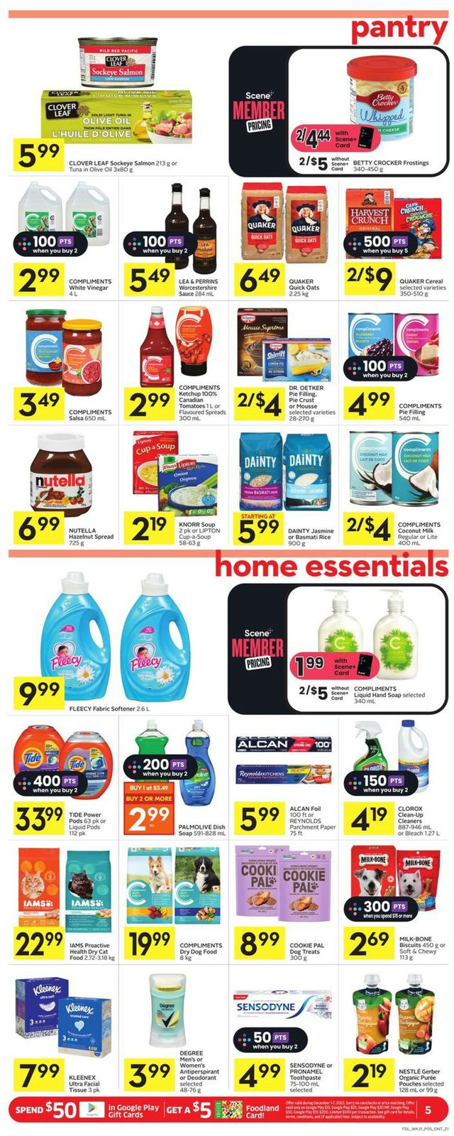 Foodland Flyer from 12/01/2022