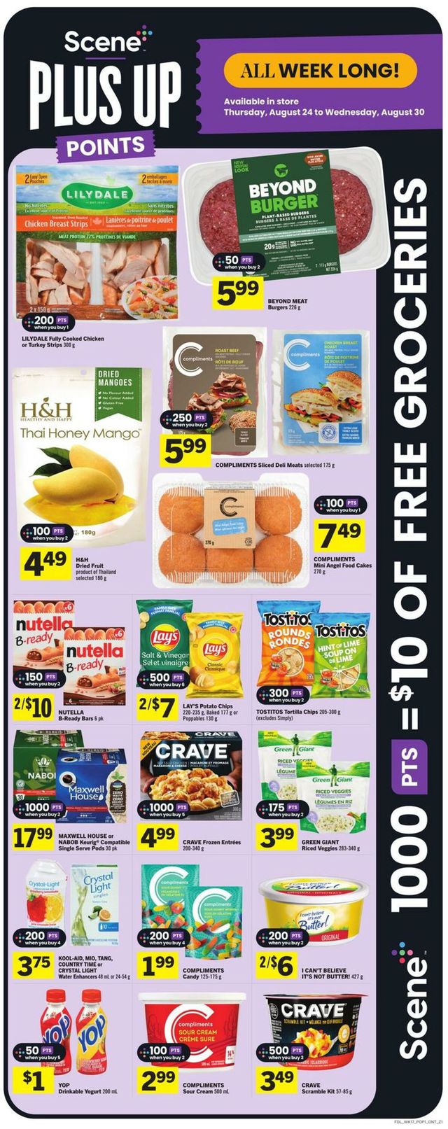 Foodland Flyer from 08/24/2023