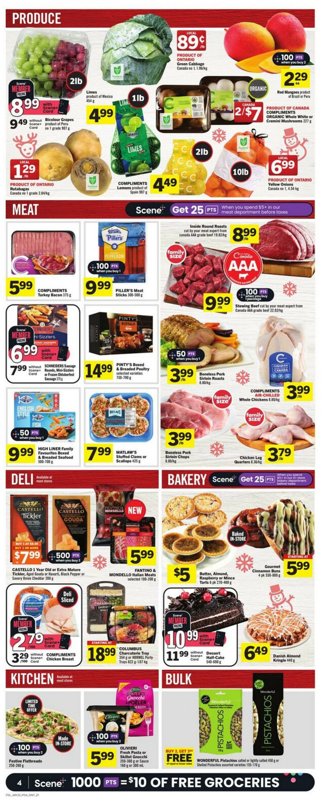 Foodland Flyer from 12/14/2023