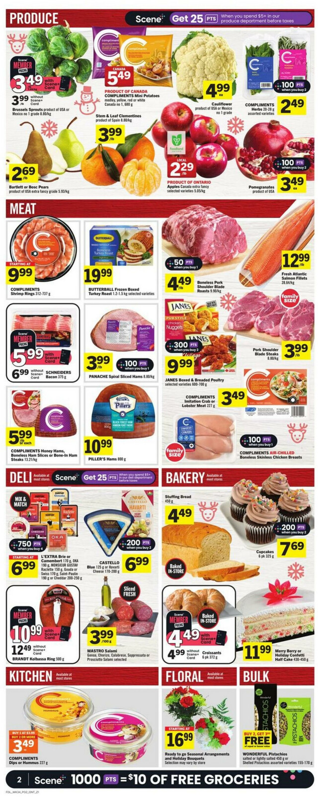 Foodland Flyer from 12/21/2023