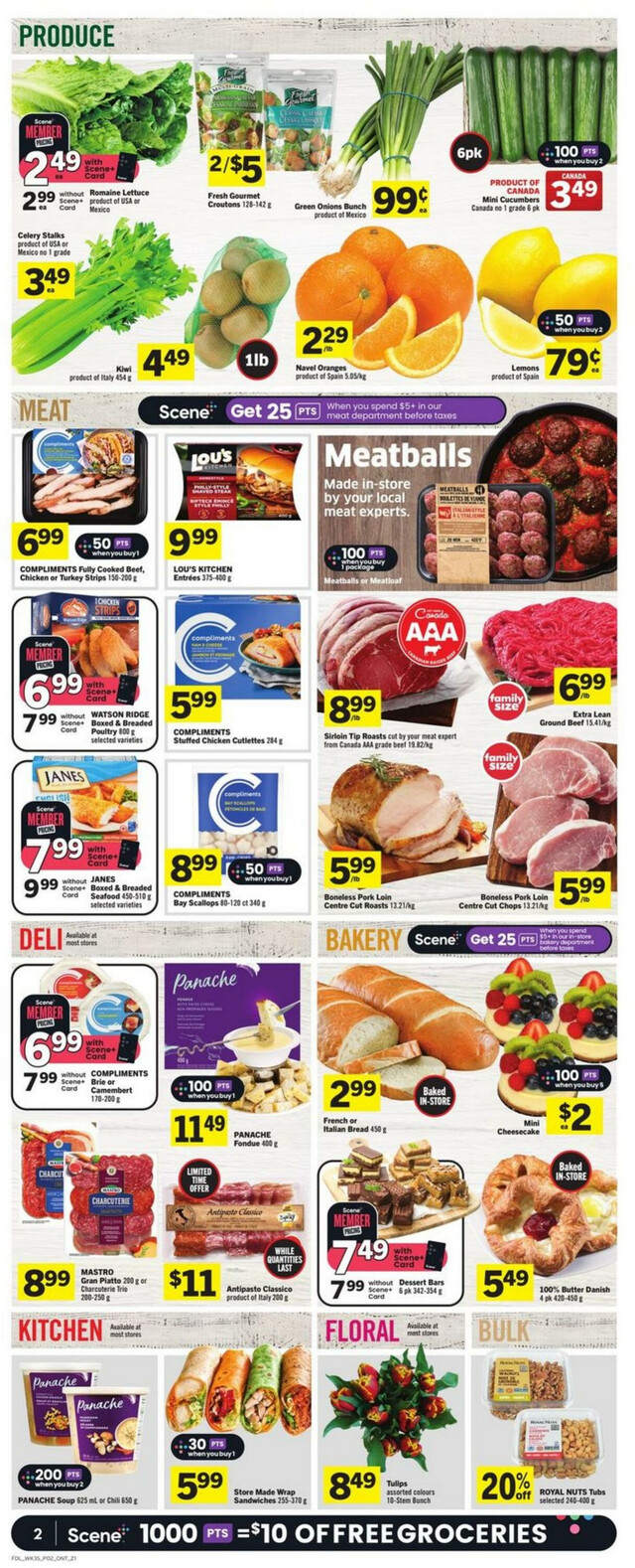 Foodland Flyer from 12/28/2023