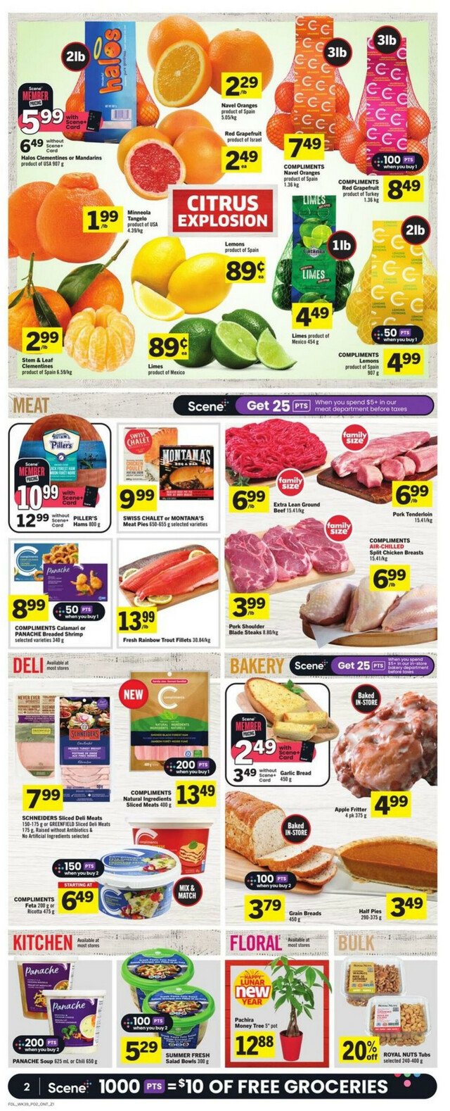 Foodland Flyer from 01/25/2024