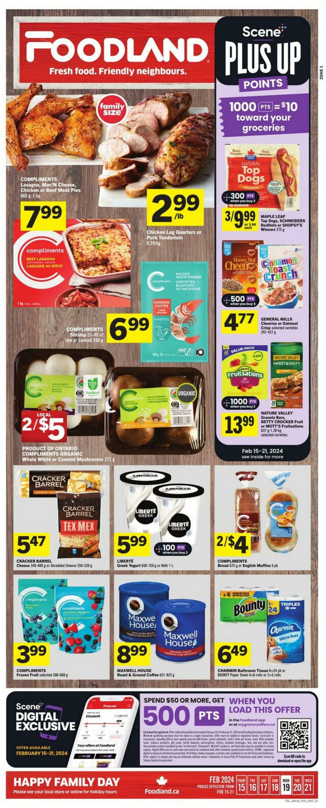 Foodland Flyer from 02/15/2024