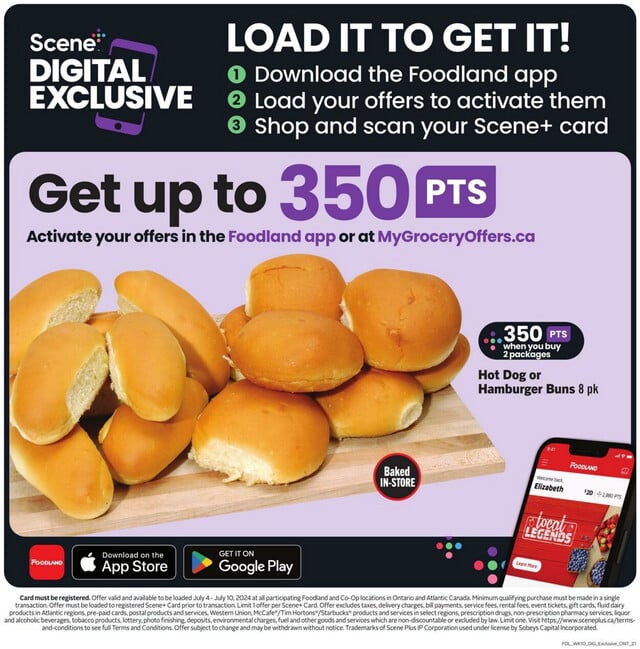 Foodland Flyer from 07/04/2024
